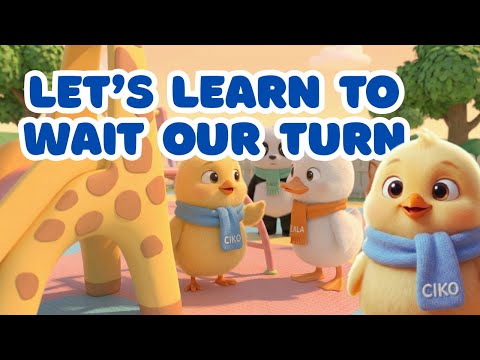 Let’s Learn to Wait Our Turn! 🛑 | Patience & Queuing for Kids | Ciko Season 2 Eps 2
