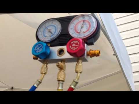 Jeep XJ A/C Recharge with Oil Charge