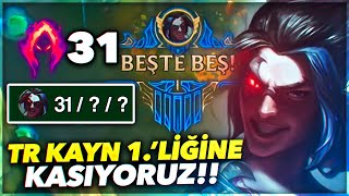 TEKRARDAN TR KAYN 1Sİ OLUYORUZ!  31 SKOR 31 KARA 