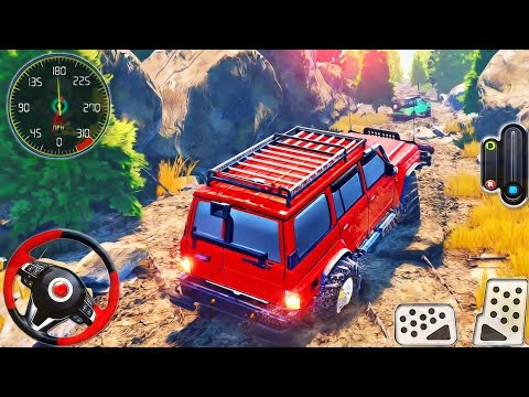 Offroad Driving Real Hummer Simulator || 4x4 Jeep SUV Hill Extreme Drive 3D || Android GamePlay 2023
