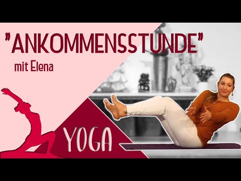 Yoga "Ankommensstunde" Mittelstufe mit Elena - Yoga Vidya Grundreihe Live 16:30 Uhr - 23.10.2020
