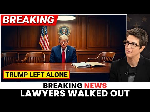 BREAKING: Trump Lawyers WALK OUT Mid-Trial Judge Orders Marshals To Block All Exits, Threaten Arrest