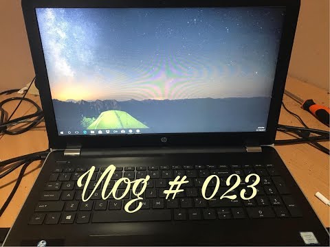 Vlog 023 New laptop
