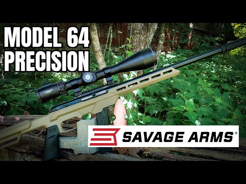 Savage Model 64 Precision - First Shots and Sighting In