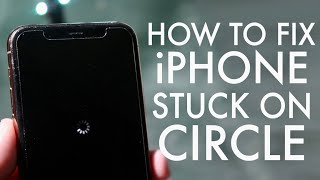 FIX iPhone Stuck On Spinning Logo! (2020)