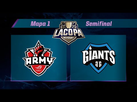 ASUS ROG ARMY vs GIANTS ONLY THE BRAVE  - LA COPA DE LA LIGA - Semifinal - Mapa 1 - Bo3