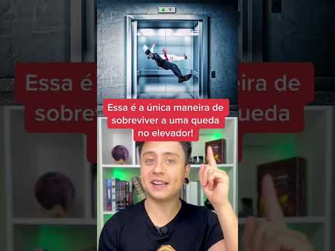 ESSA É A ÚNICA MANEIRA DE SOBREVIVER A UMA QUEDA NO ELEVADOR! #Shorts