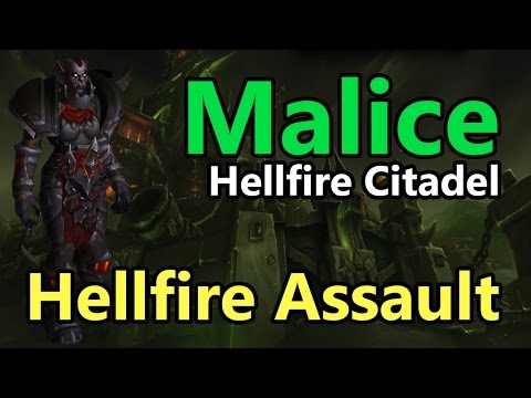 Malice Vs. Hellfire Assault - Mythic - Retribution Paladin (EU-Draenor)