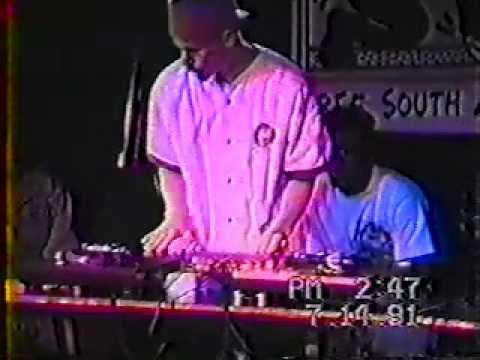 Origins of the "Ninja of rap" routine