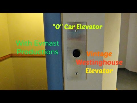 Vintage Westinghouse Traction Elevator - ''O'' Car - Cathedral of Learning - Oakland, PA