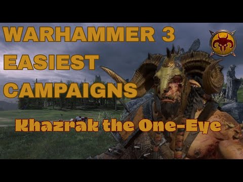 Khazrak the One-Eye - Walkthrough - Easiest Legendary Campaigns - Beastmen  - Total War Warhammer 3