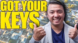 Got Your HOUSE KEYS, Now What? - Things to do After Your Home Closes - Real Estate Tips