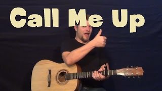 Call Me Up (Thomas Rhett) Easy Guitar Lesson How to Play Tutorial