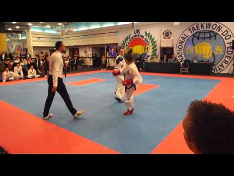 England v Wales - Female Team Sparring Final