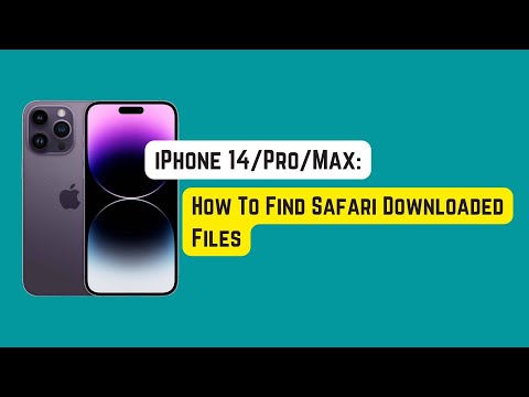 How To Find Safari Downloaded Files on iPhone 14 Pro/Max