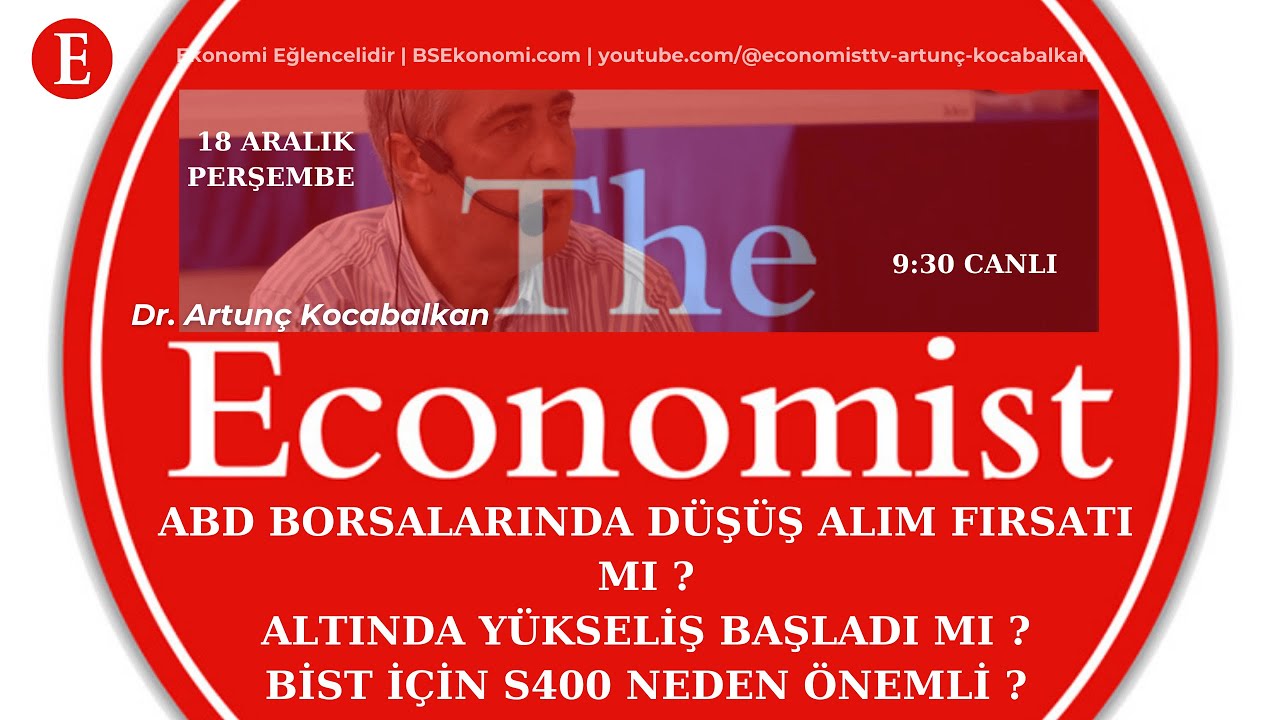 ABD BORSALARI ÇÖKERKEN ALTIN YÜKSELECEK Mİ ? S400 VE BİST İLİŞKİSİ ?