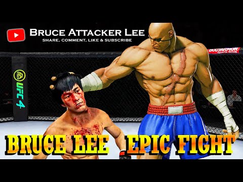 UFC4 Bruce lee vs Sagat EA Sports UFC 4 PS5