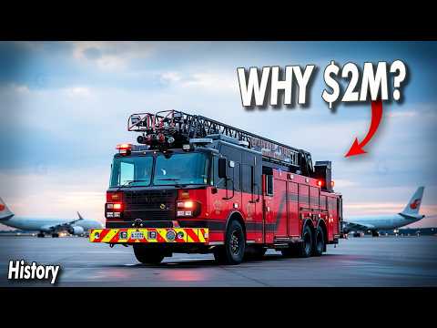 Part of a video titled Why Does a FIRE TRUCK Cost $2 MILLION? - YouTube