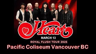 Heart - 2025 Live Pacific Coliseum Vancouver BC