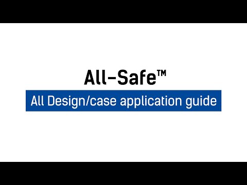 3mk All-Safe™ – Instructions – All Design/case application