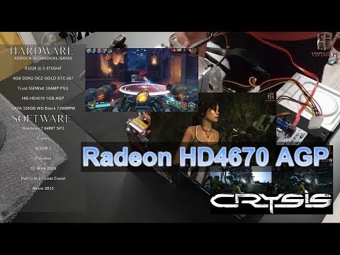Radeon HD4670 Review 2018 - The Fastest AGP of them ALL ?