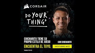CORSAIR El setup gaming de Chicharito anuncio