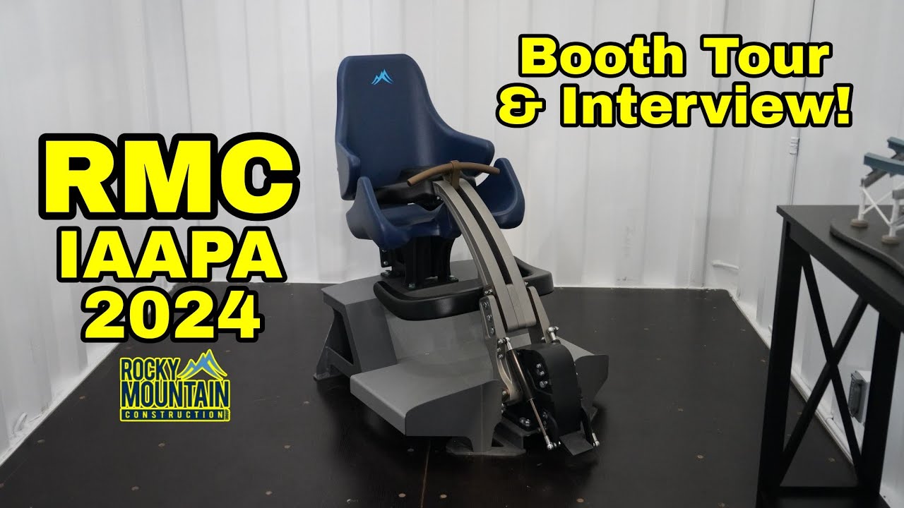 Rocky Mountain Construction (RMC) IAAPA Expo 2024 Interview & Booth Tour!