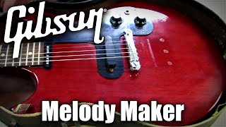 Video thumbnail for 1966 Gibson Melody Maker by ZIMM'S GUITARS