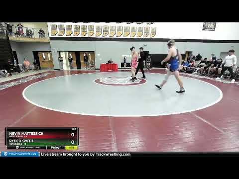 187 Lbs Placement Matches (8 Team) - Nevin Mattessich, New Jersey Vs Ryder Smith, Tennessee D168