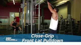 Close Grip Front Lat Pulldown - Back Exercise - Bodybuilding.com