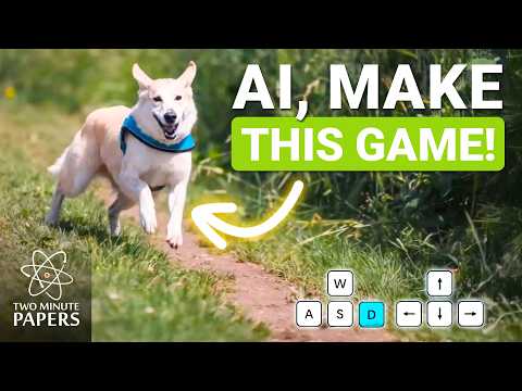 New Game AI Turns Photos Into Playable Worlds!  | Celebrating 10 Years Of Papers! 🎂
