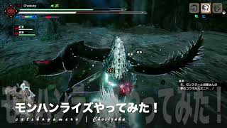 やっほー！M4Macでゲーム実況！モンハンライズやってみた！ Part75 (1min) ナルガクルガ装備作るのに暴れてた！