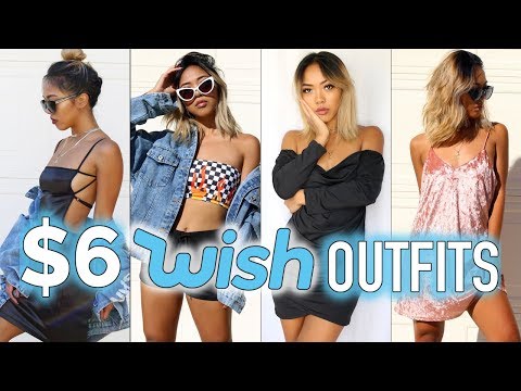 WEARING $6 CLOTHES FROM WISH FOR A WEEK! | FASHION | Nava Rose Video