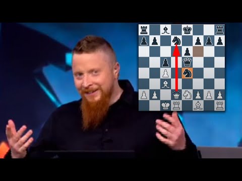 Grandmaster Simon Williams Reacts to Anish's Move in Magnus Carlsen Game