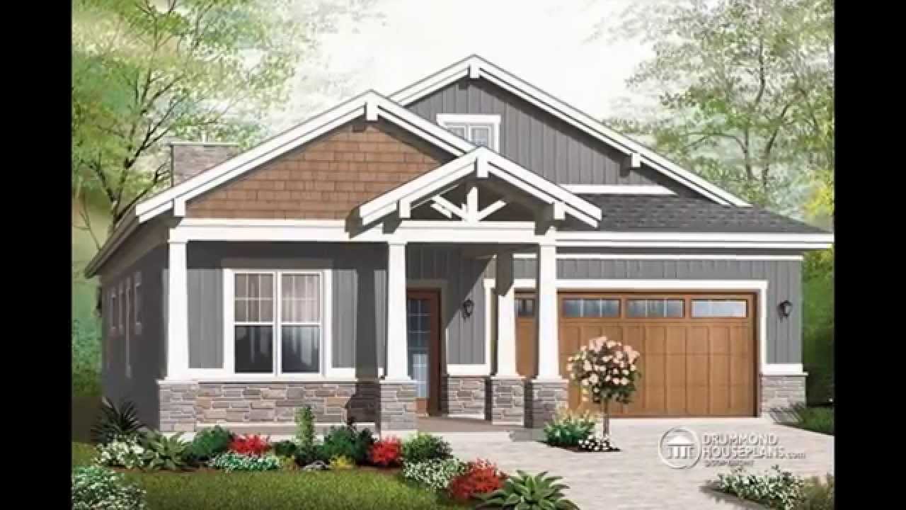 Small Craftsman Bungalow House Plans | Small Craftsman House Plans