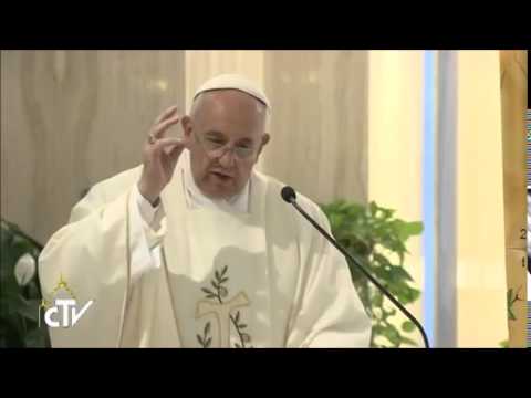 HOMILIA DO PAPA FRANCISCO - 06/06/2014- dublado pela Pascom Lapa