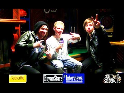 For All Those Sleeping Interview #3 Mike Champa & London Snetsinger I See Stars Tour 2013