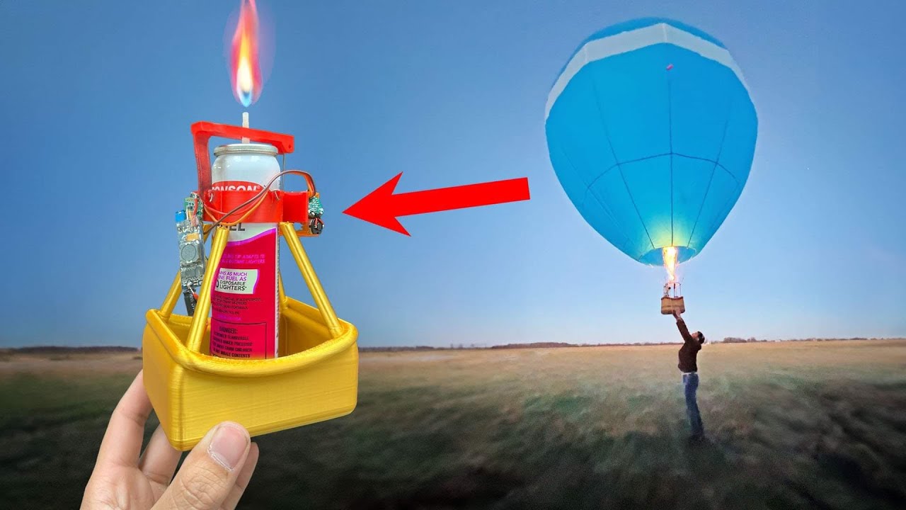 RC Hot Air Balloon Experiments