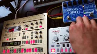 Video thumbnail for Just a Minute - Cyclone Bass Bot TT-303 V2 and Electribe ES-1 MK II by Stefan Tretau