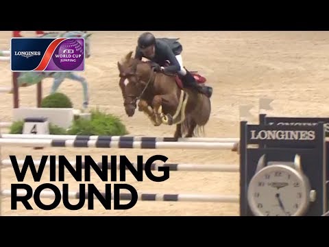Simon Delestre roared to home win in Lyon | Winning Round | Longines FEI World Cup™ Jumping