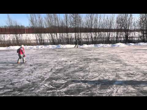 schaatsen Espen en Kirsten