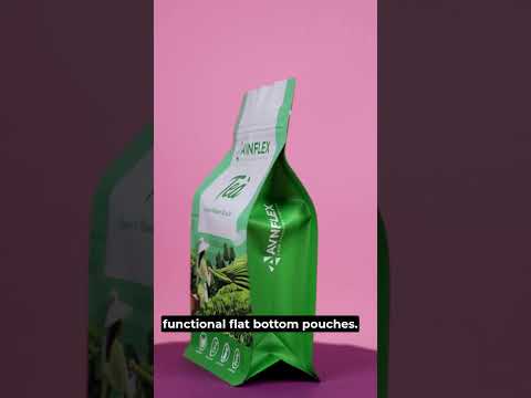 Printed Laminated Coffee Beans Packaging Pouch
