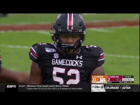 2019 USC vs Clemson - JJ Enagbare Sack