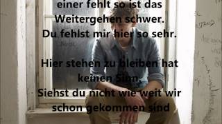 Tim Bendzko - Weitergehen lyrics