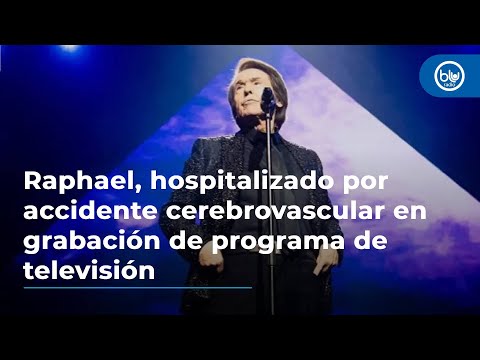 ¡Viral! Momento en  que el ídolo de España “Raphael” colapsa  | El Show del Mediodía