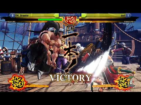 Okizeme #17 - SamSho7 - DK_Brawler (Genjuro) vs dvd (Yoshitora) - WF