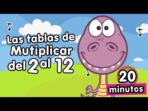 Tablas de multiplicar cantadas Canciones Infantiles