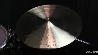 Video thumbnail for Dream 22" Vintage Bliss Crash Ride - 2250g by The Drum Shop - Portland, Maine