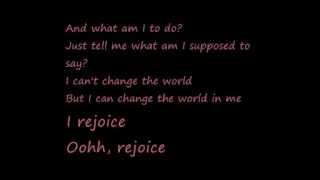 U2-Rejoice (Lyrics)