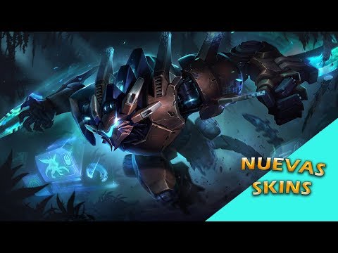 Nuevas Skins || Rengar Mecha + Chromas || League Of Legends